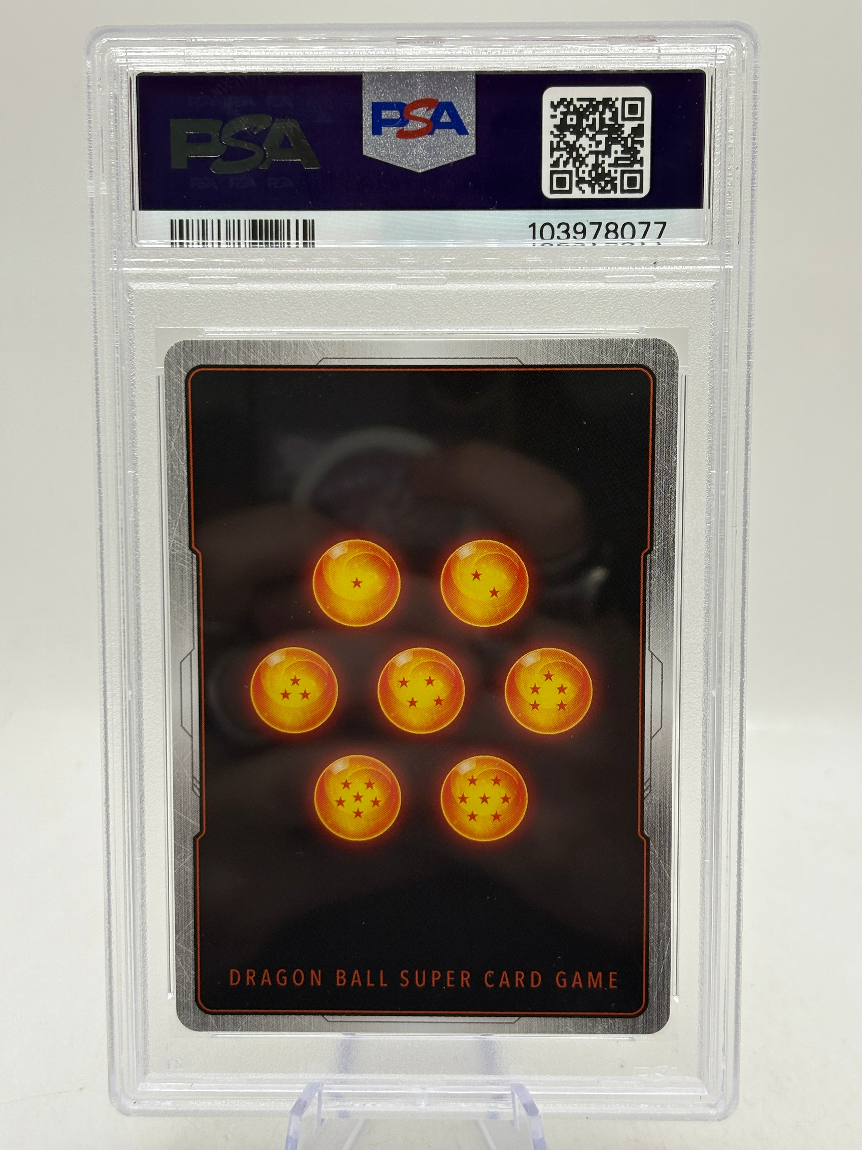 2024 Dragon Ball Super Fusion World JP - Son Goku FB04-129 SCR* PSA 10, photo 4